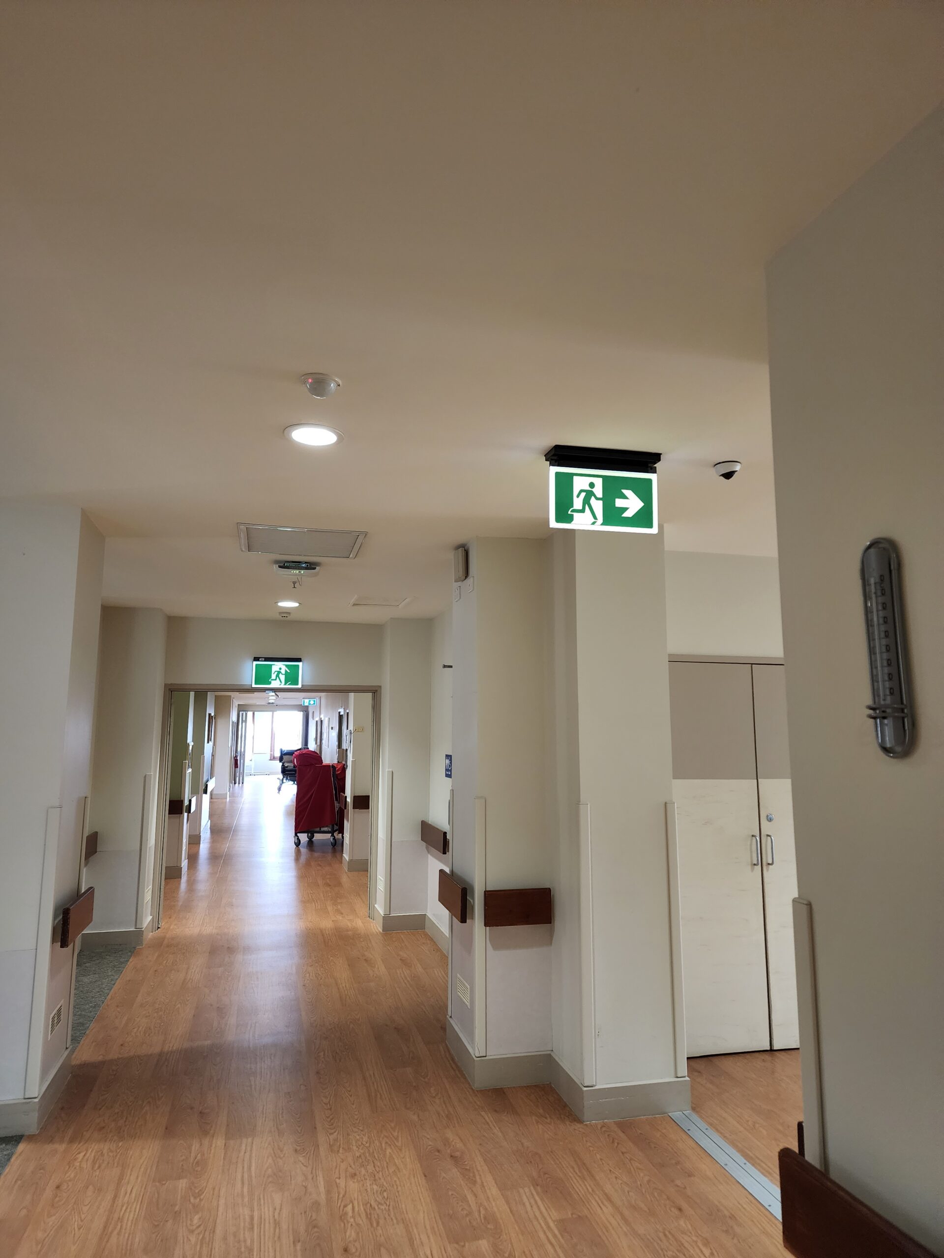 Assisi Aged Care Smarterlite Hyperion Exit Sign